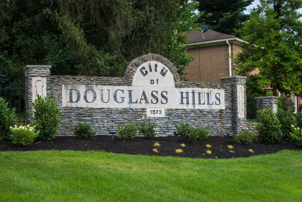 Douglass Hills city sign